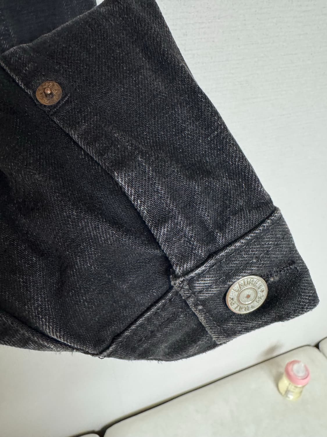 XL 더블알엘 lot271 데님 자켓 블랙 USA메이드 상품이미지10