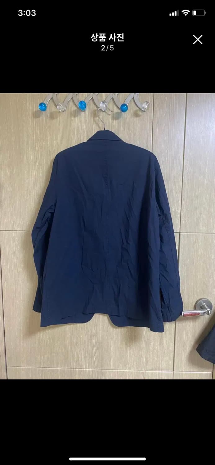 [UNIQLO] 유니클로 드라이라이트 웨이트 자켓 네이비 L사이즈 상품이미지2