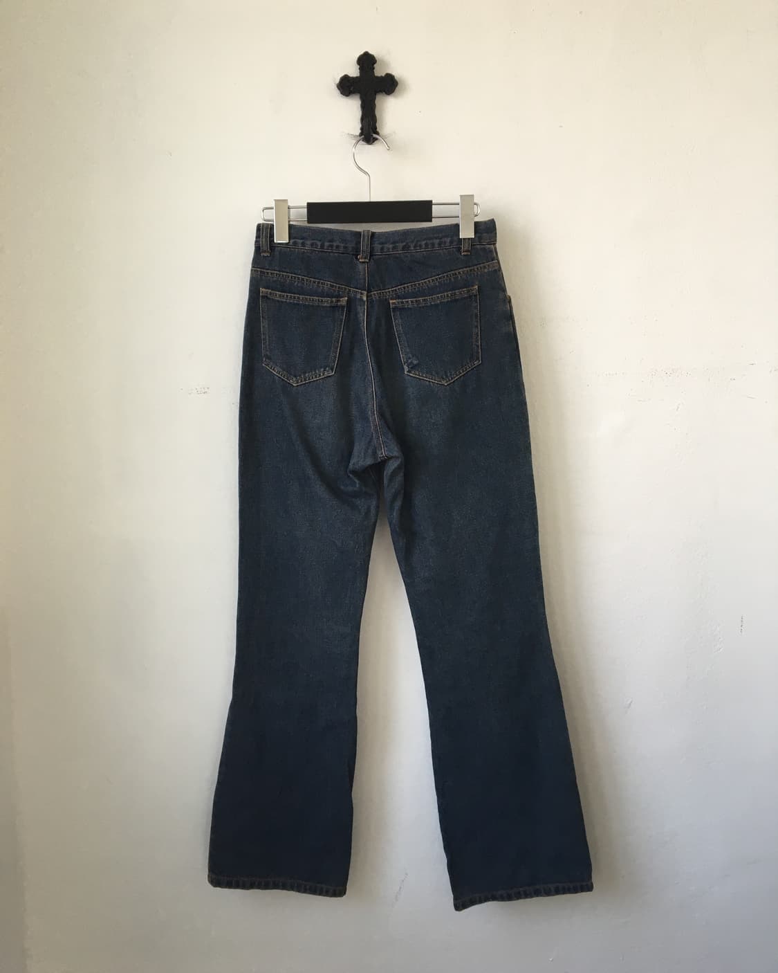 Lace up point denim pants 상품이미지3