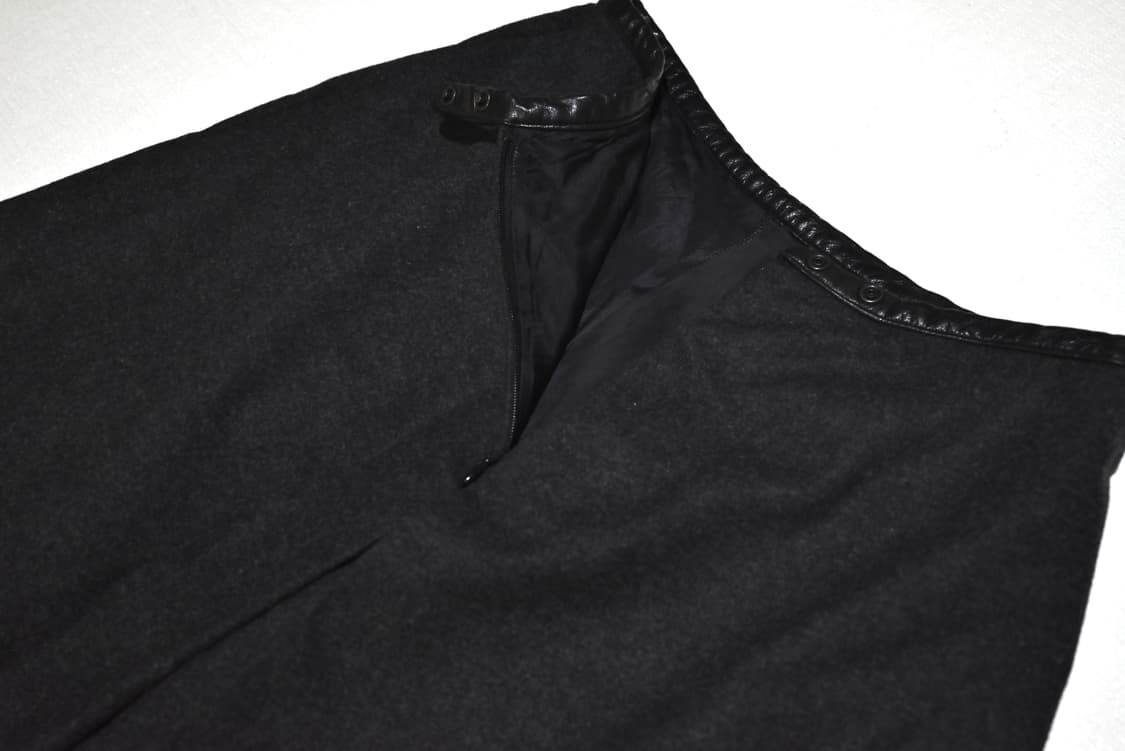 jil snader 2001 fw pleats wool skirt 상품이미지3