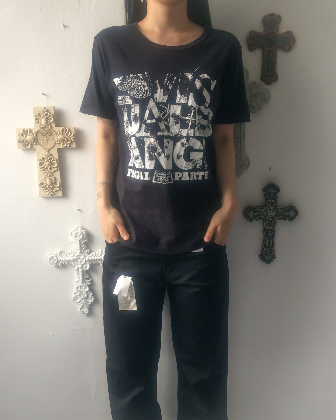 Letting printing t shirt 상품이미지1