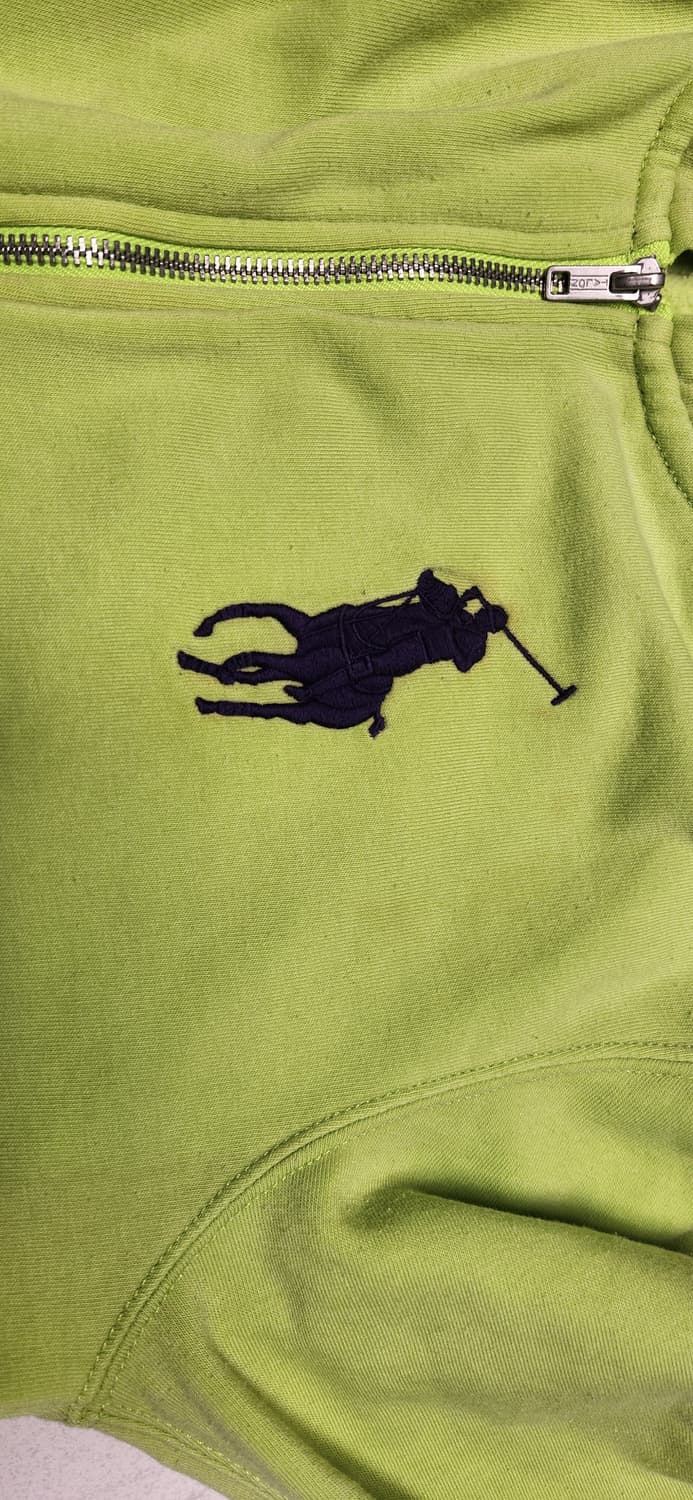 폴로 빅포니 형광 그린 후드집업 L(170/96A) 상품이미지5