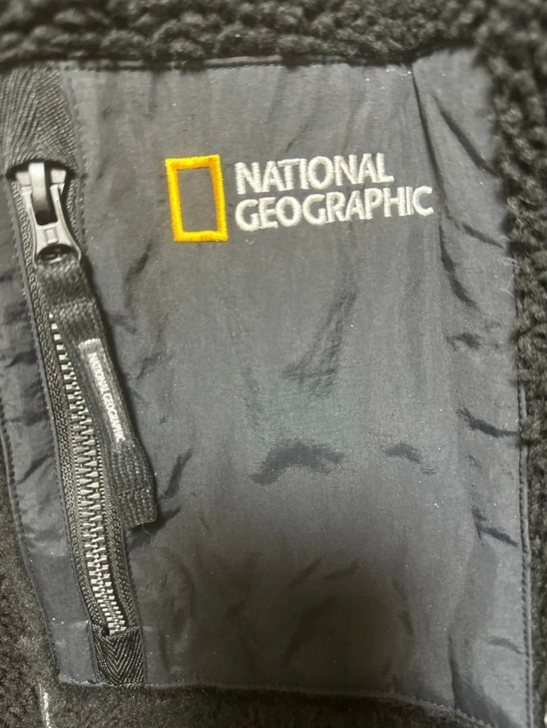 내셔널지오그래픽 뽀글이 롱 누빔후리스남여공용 상품이미지6