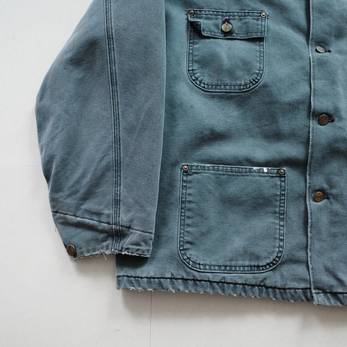 레어 90s 칼하트 초어 자켓 헌터그린 MADE IN USA [XL] 상품이미지5