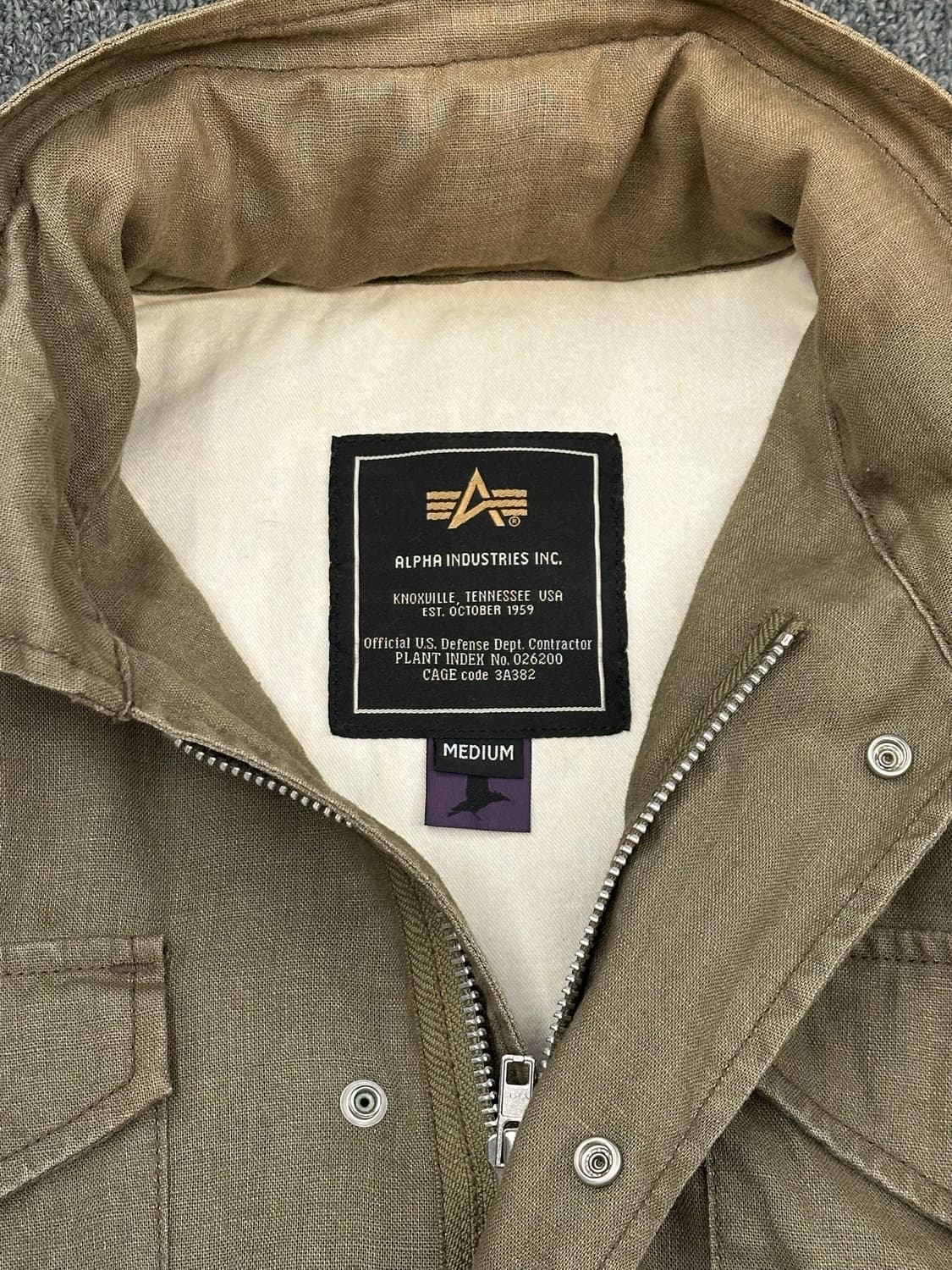 M)알파 인더스트리 빈티지 M-65 필드 자켓 상품이미지2