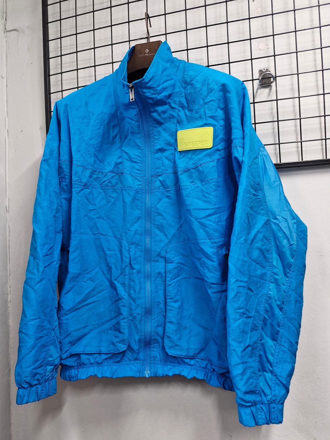 105XL 나이키 조던 23 엔지니어드 블루 바람막이 자켓. 상품이미지3