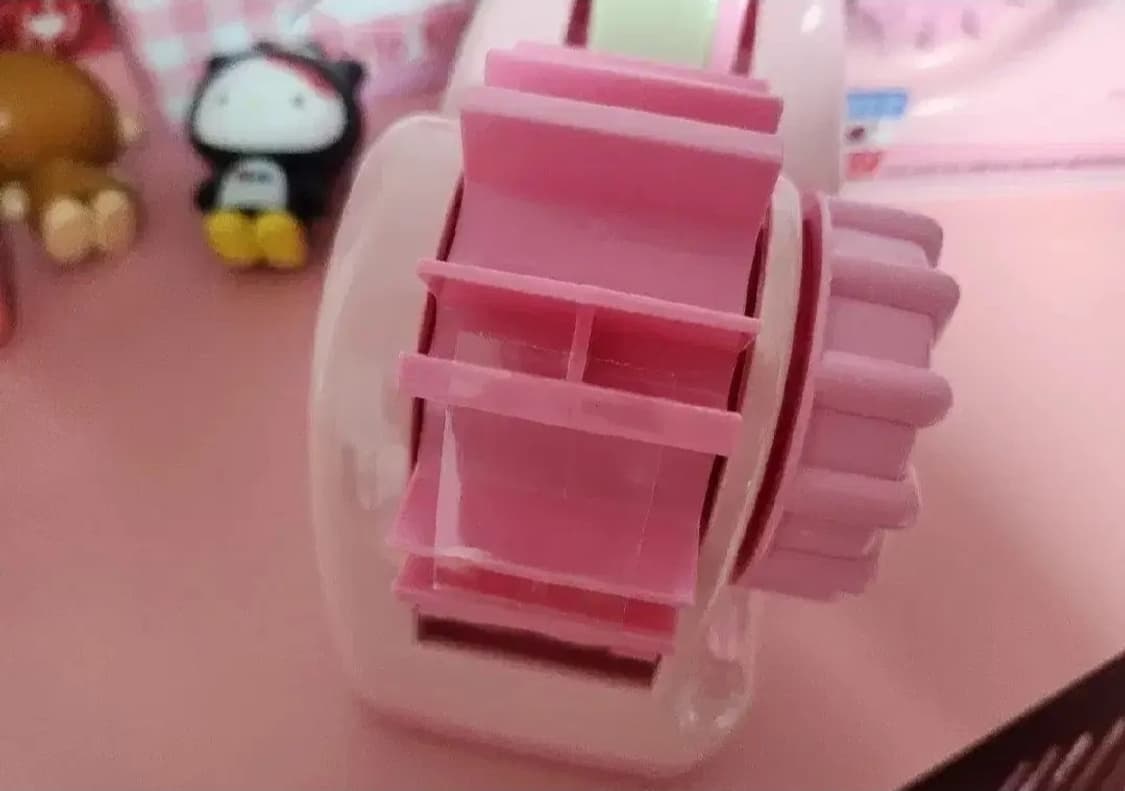 고전키티 커터기 테이프 디스펜서 물레방아 상품이미지3