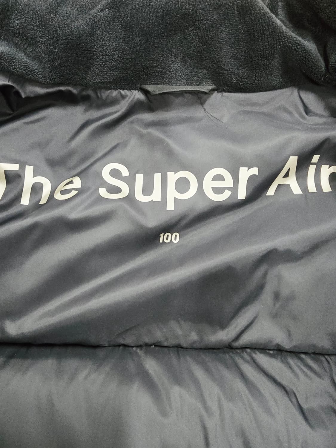 탑텐 블랙 다운패딩 점퍼100 상품이미지6