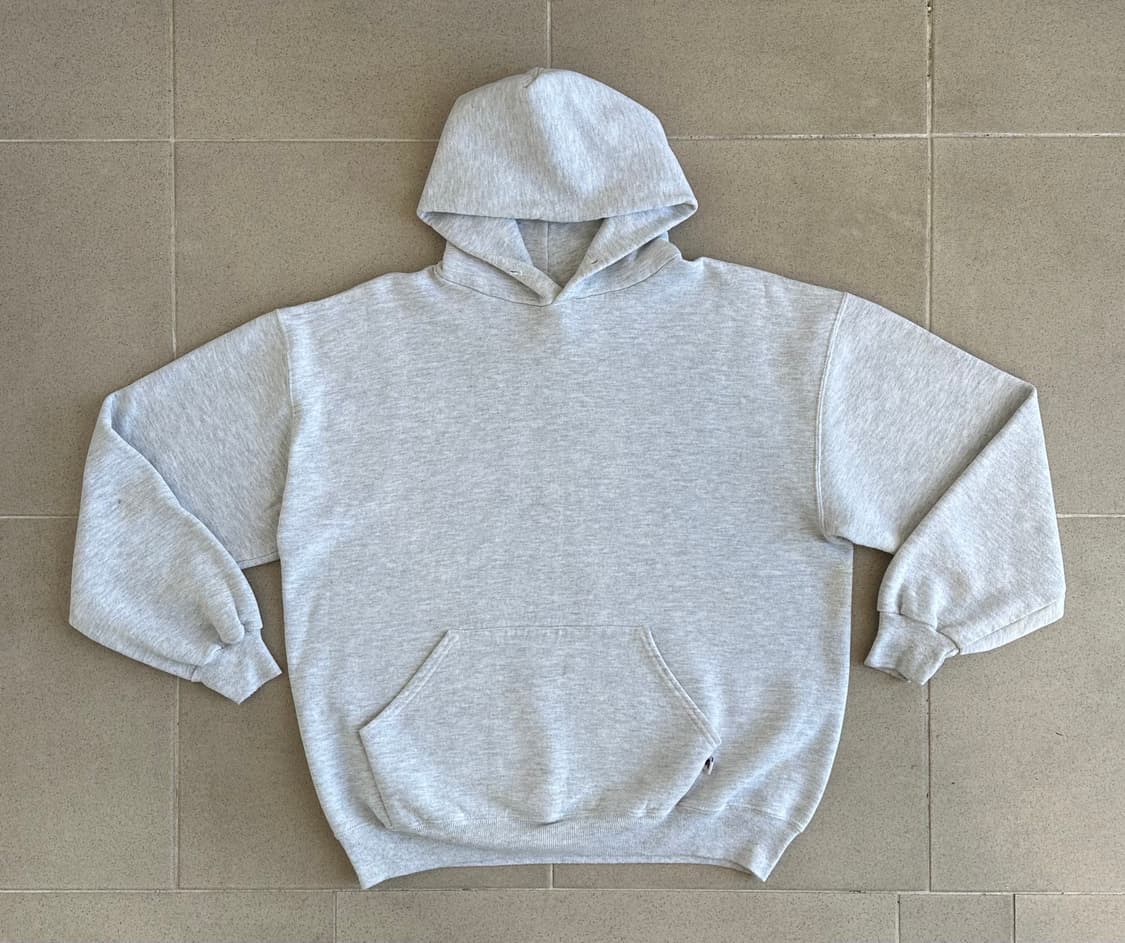 90s 빈티지 러셀 후드 그레이 XL USA 상품이미지1
