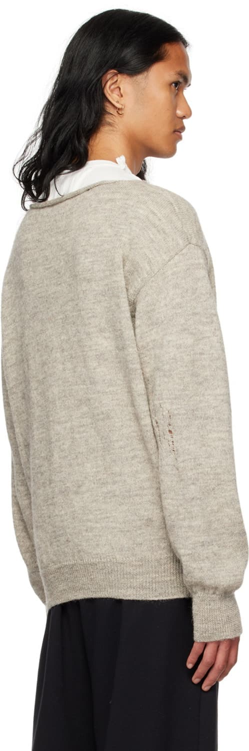 마리아노 트위스트 울 데미지 니트 상품이미지8