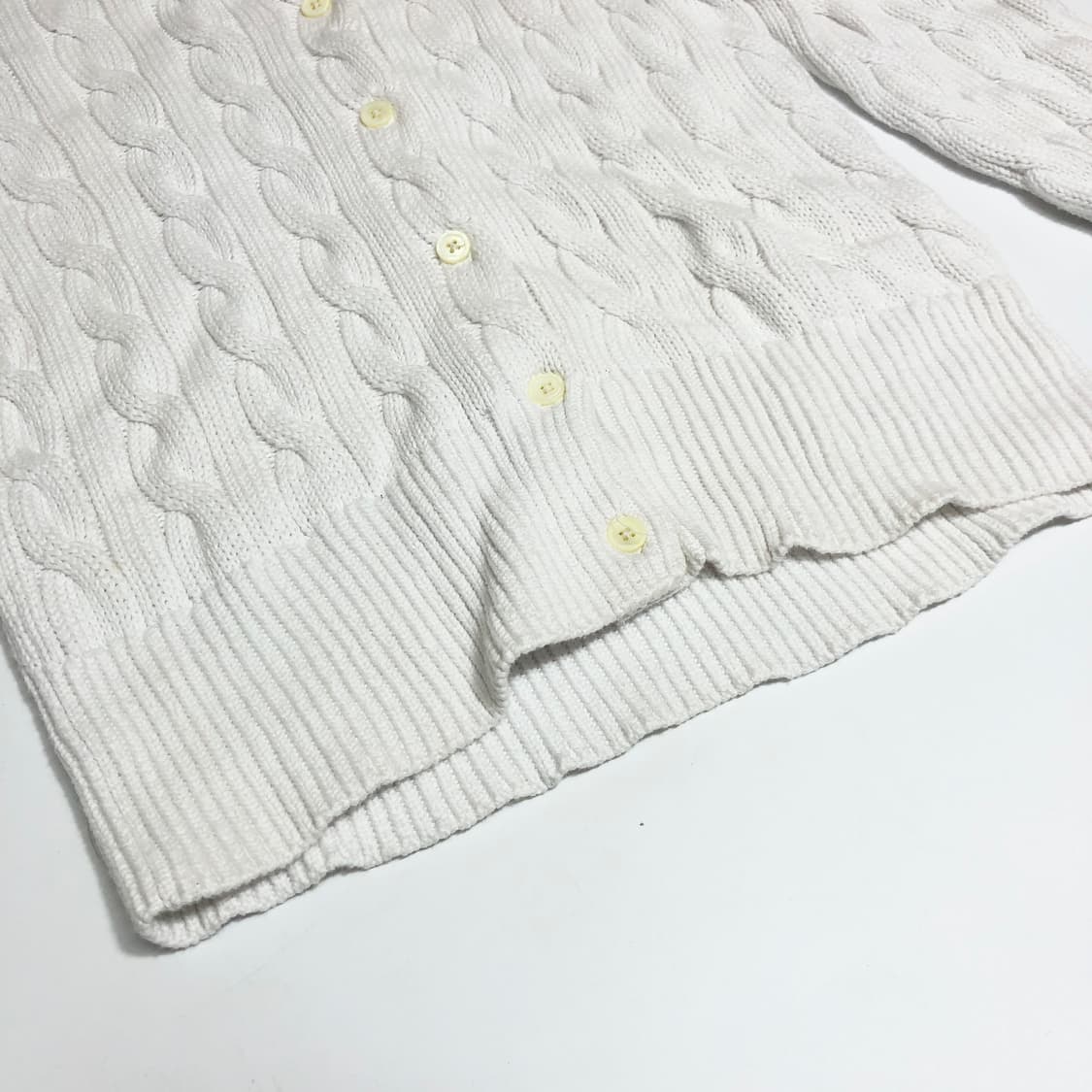 폴로 랄프로렌 케이블 니트 가디건 s 상품이미지6