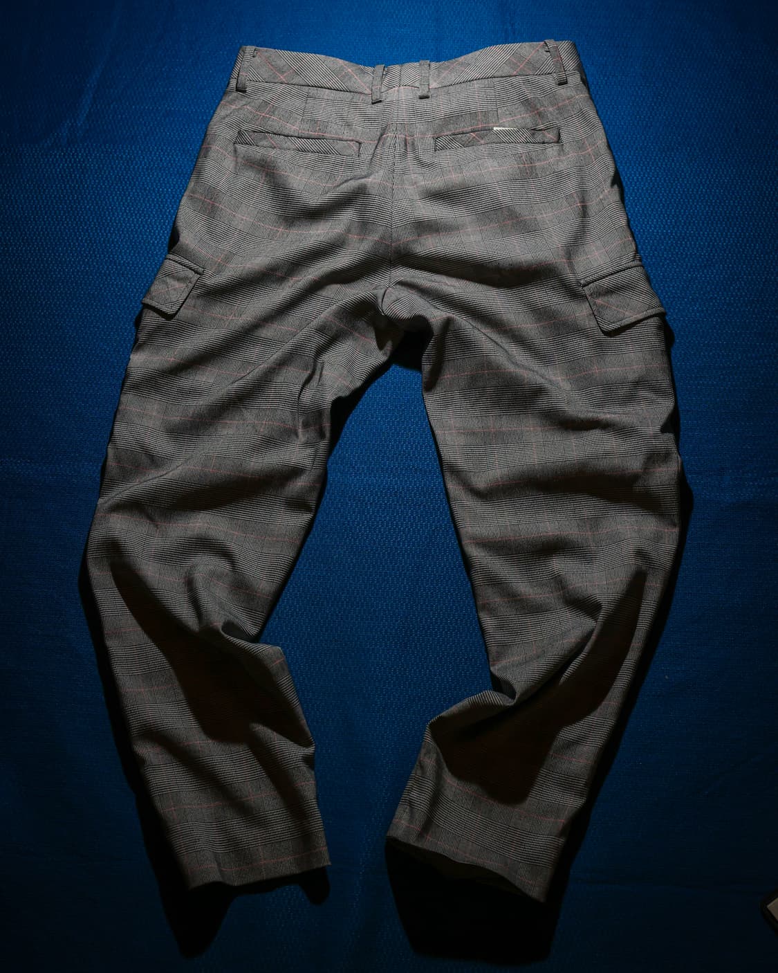 시스템 옴므 체크 카고 바지 상품이미지2