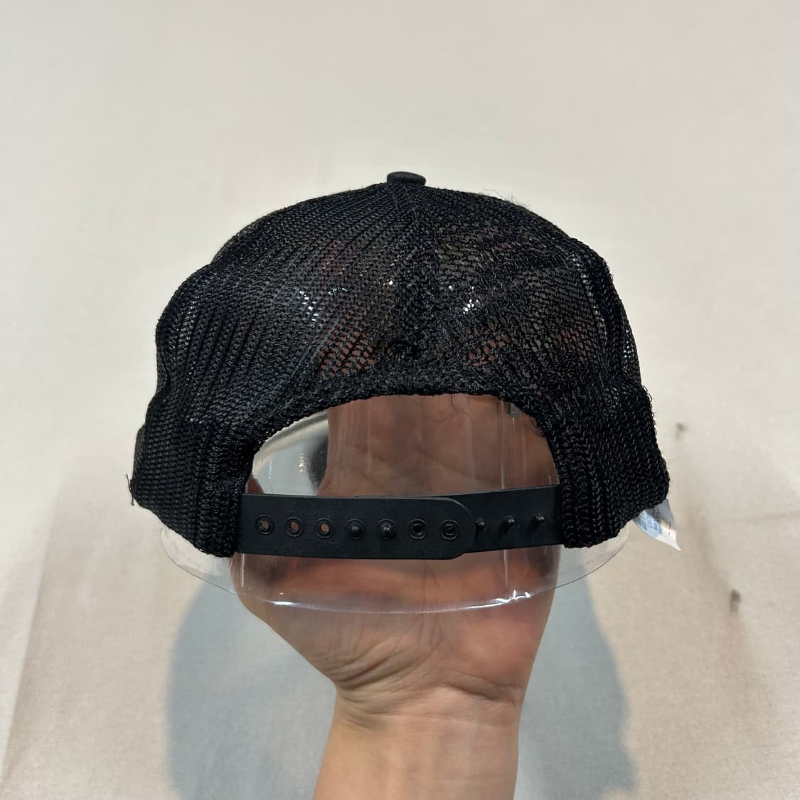 USA 빈티지 차저 엔지니어링 블랙 볼캡 트러커캡 상품이미지5