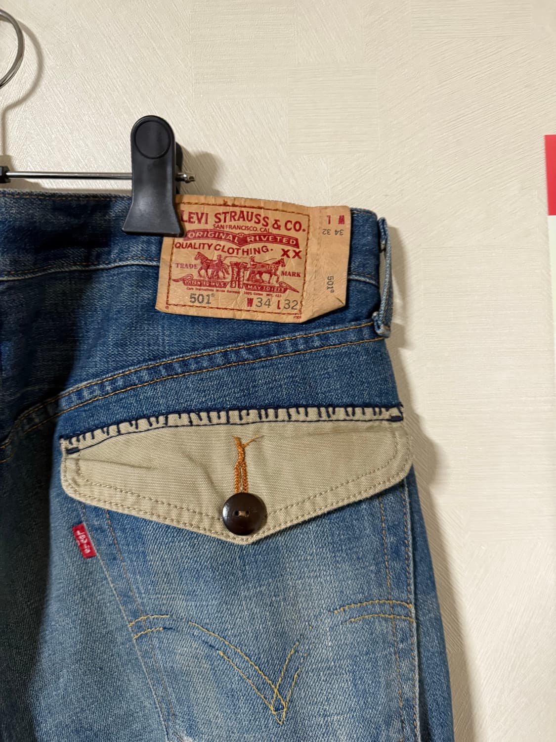 리바이스 501 빈티지 34x32 상품이미지4
