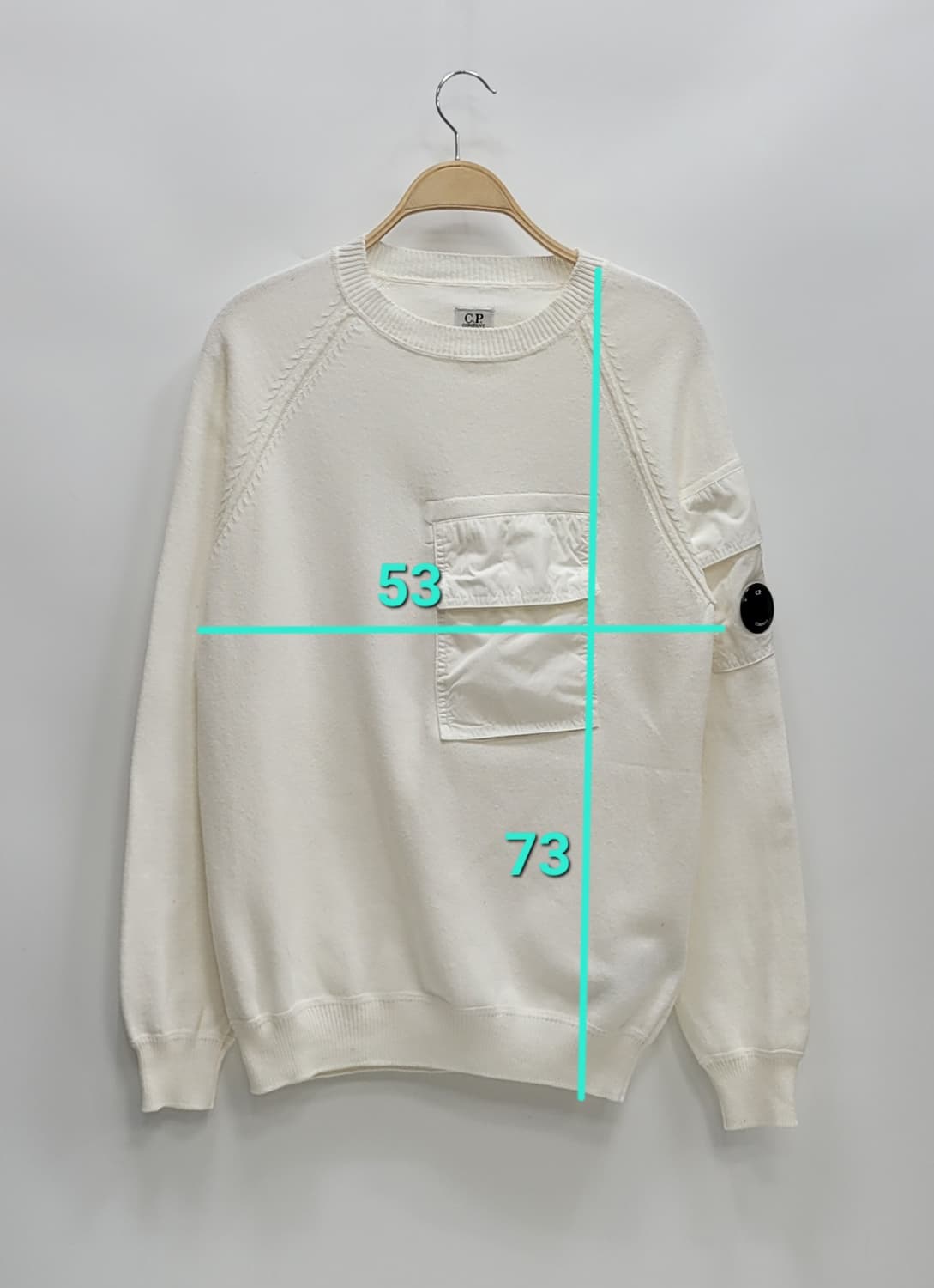 CP COMPANY CP컴퍼니 렌즈 와펜 니트 / 남 50 (L)
 상품이미지10