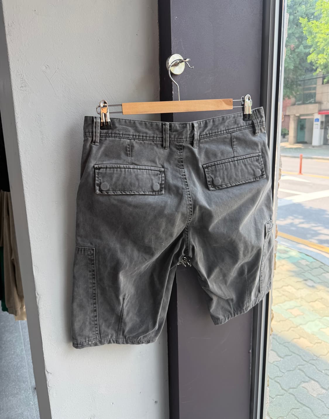 30~31/ 씨피컴퍼니 가먼트다이드 렌즈 카고 반바지 상품이미지8