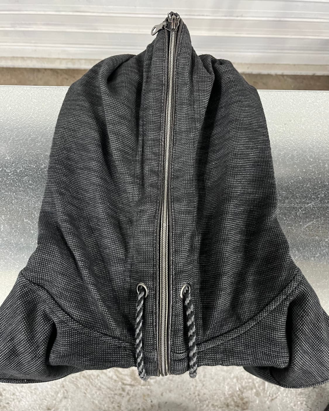 plus one zip detail hood zip up 상품이미지7