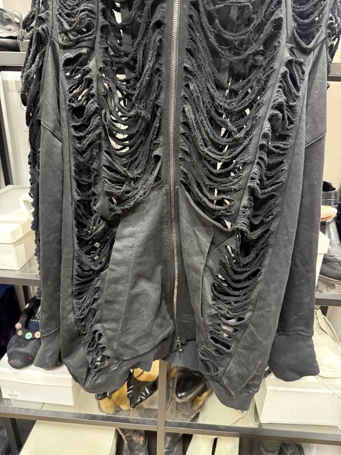 Julius 디스트레드 후드집업 3 사이즈 상품이미지7