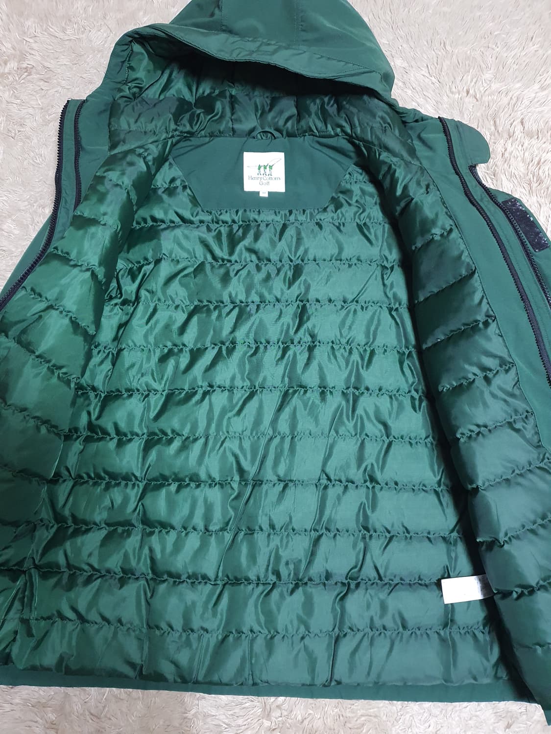 헨리코튼 구스다운 패딩 상태 굿 사이즈 105 상품이미지5
