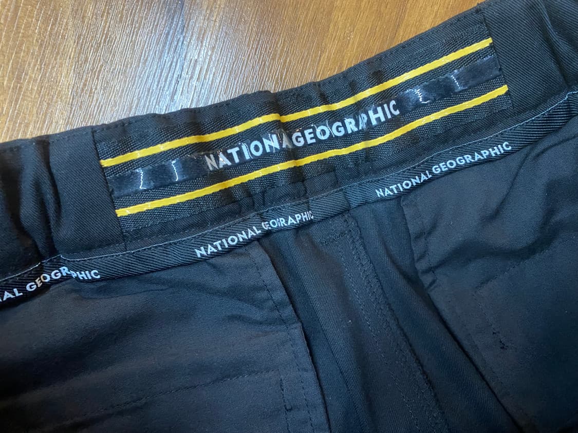 [미착용새상품] 정품 내셔널 지오그래픽 남성 블랙 바지 81사이즈 상품이미지5