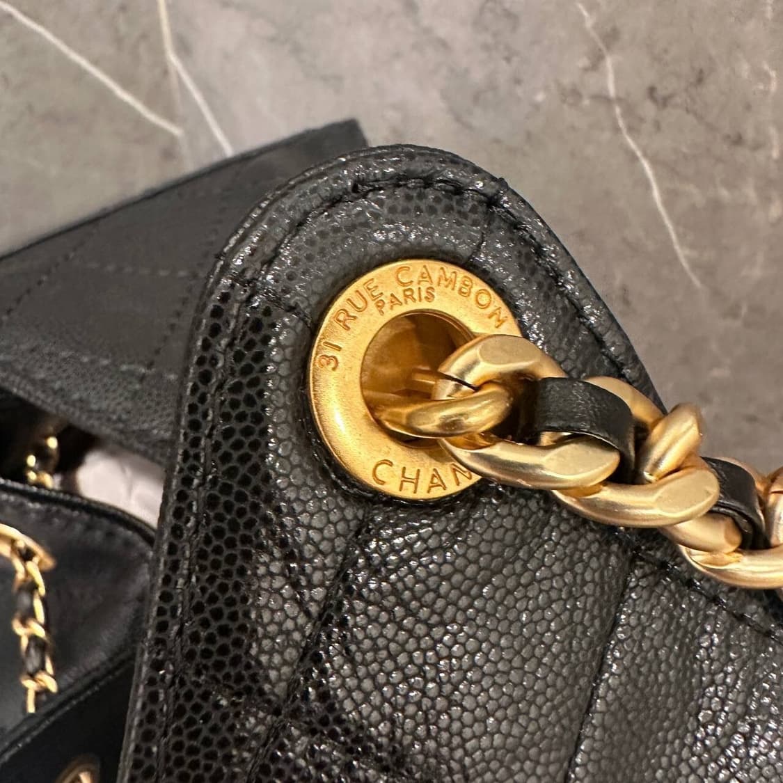 샤넬CC 25 캐비어 스몰 블랙 무료배송 상품이미지4