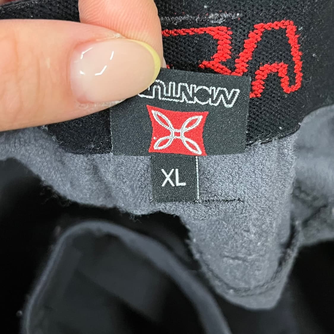 [정품/XL] 몬츄라 기능성 바지 그레이 레드 포인트 b18 상품이미지4