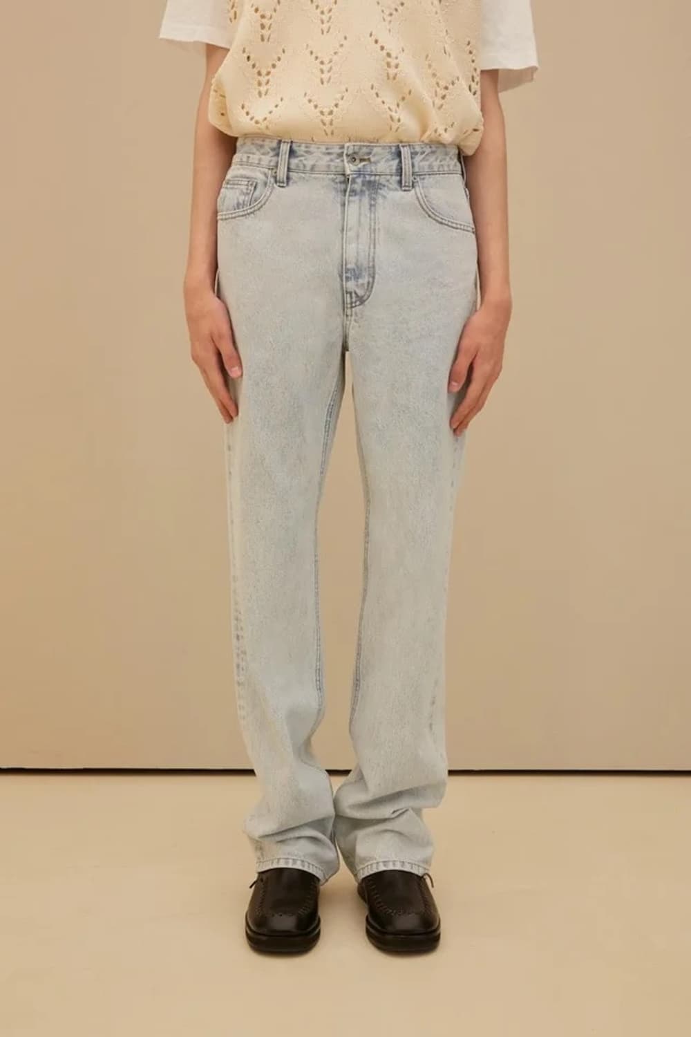 [S] STU 21 S/S 데님 팬츠 라이트 블루 STU OFFICE 상품이미지1