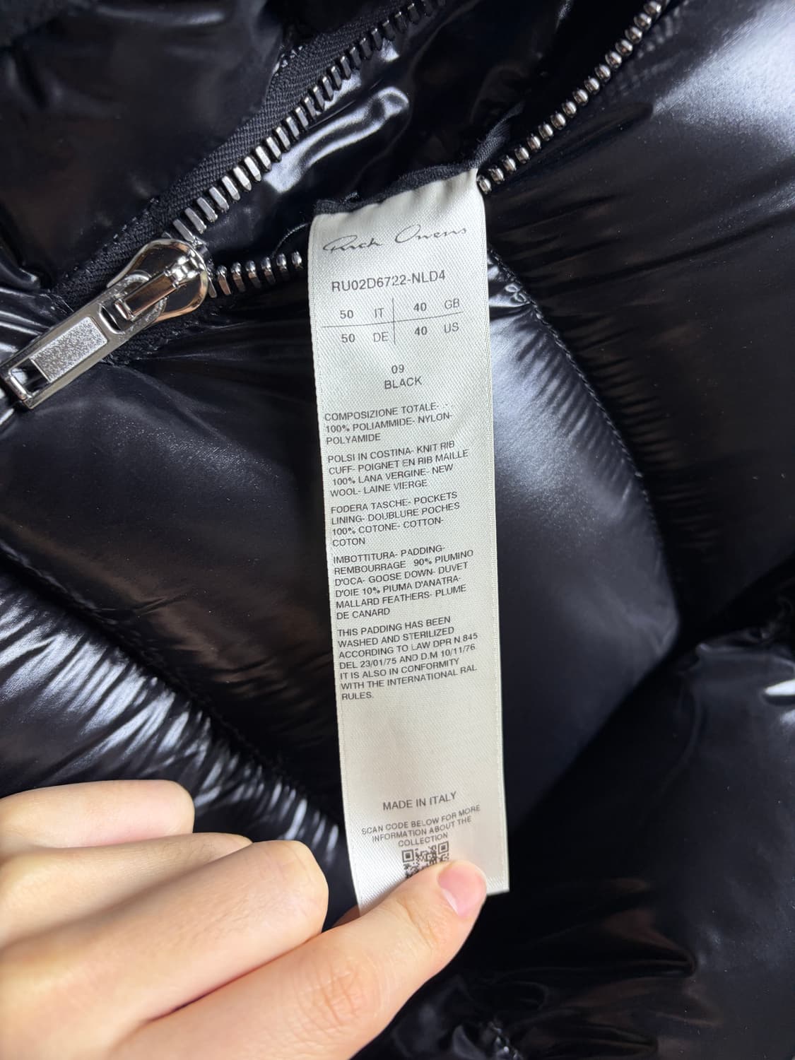 [50]릭오웬스 포터빌 김프 씰 패딩 24FW  상품이미지5