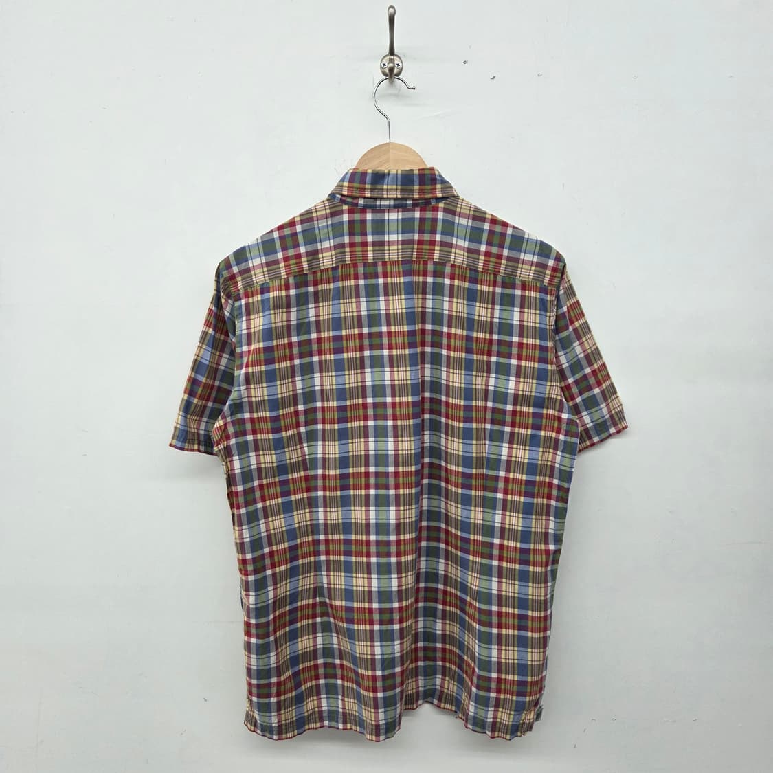 맥그리거 체크 반팔 셔츠 여L 상품이미지7