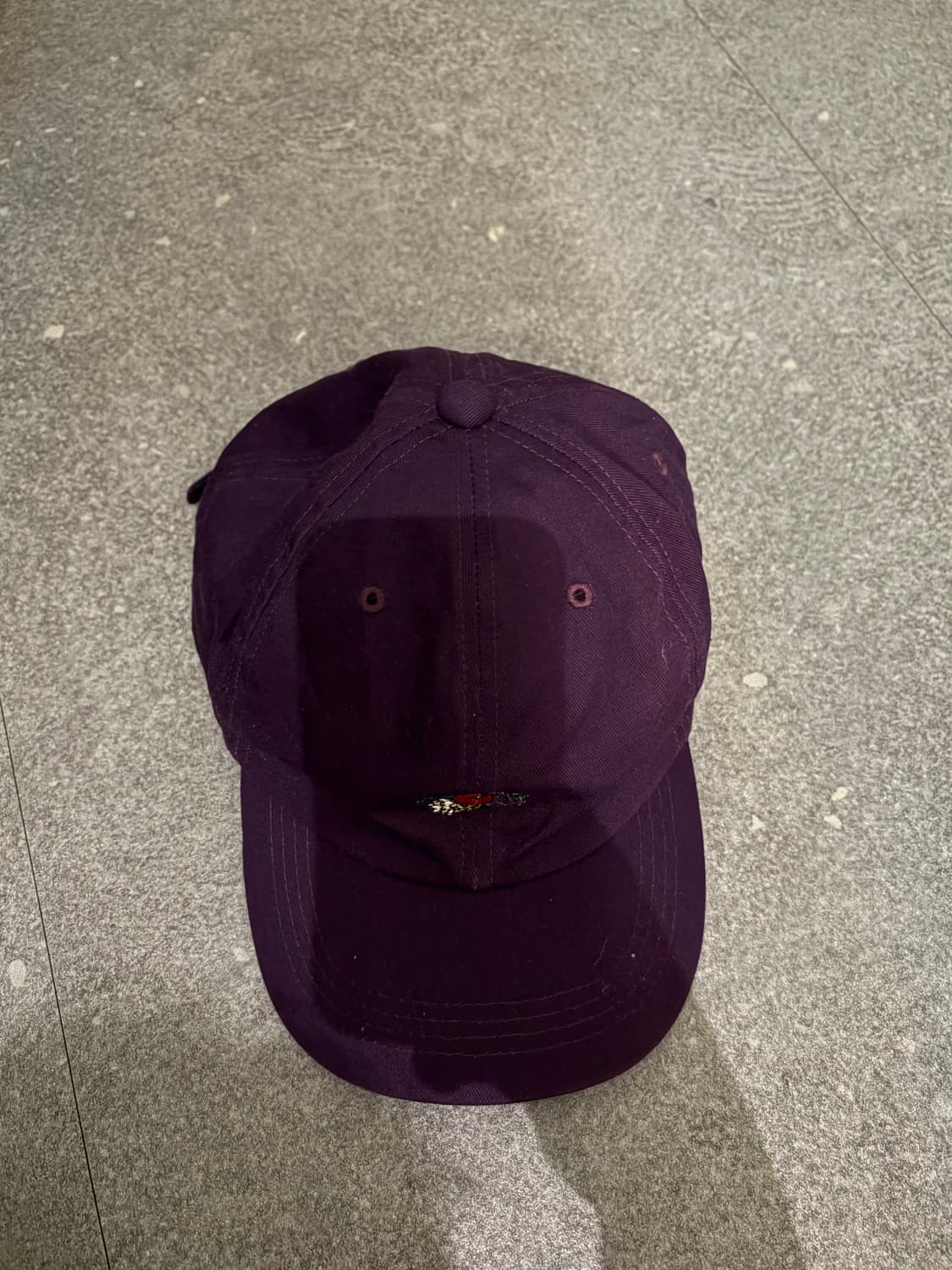fruit of the loom 빈티지 퍼플 볼캡 모자 더콜디스트모먼트 상품이미지6