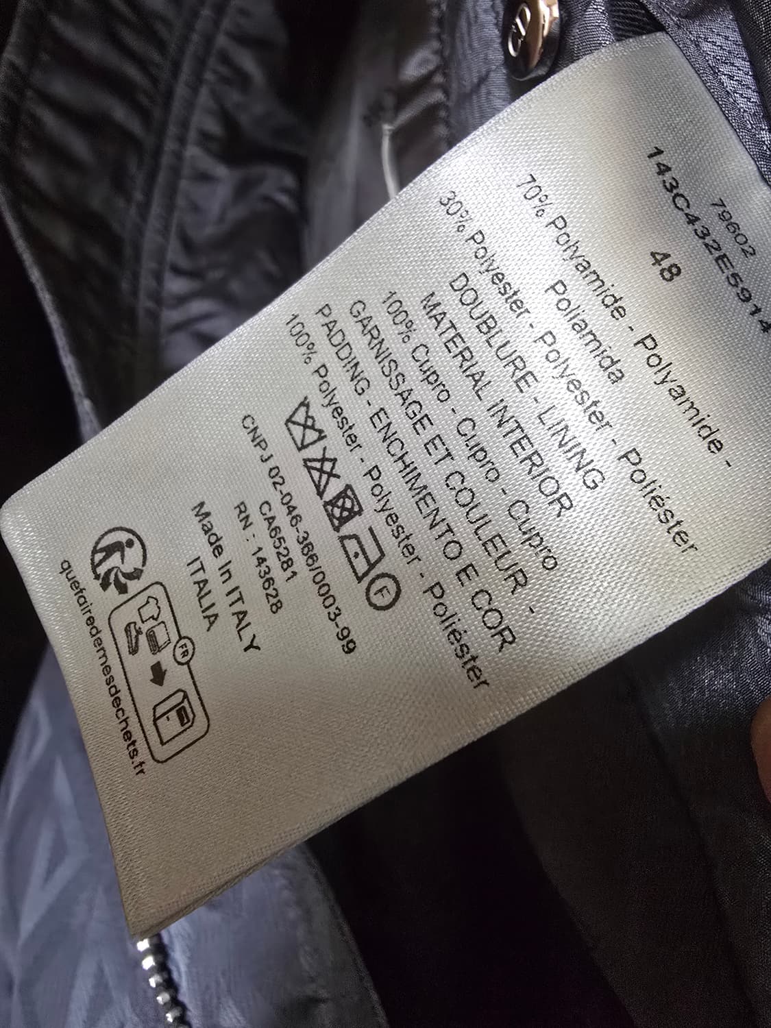 디올 옴므 봄버자켓 CD 그레이 상품이미지7