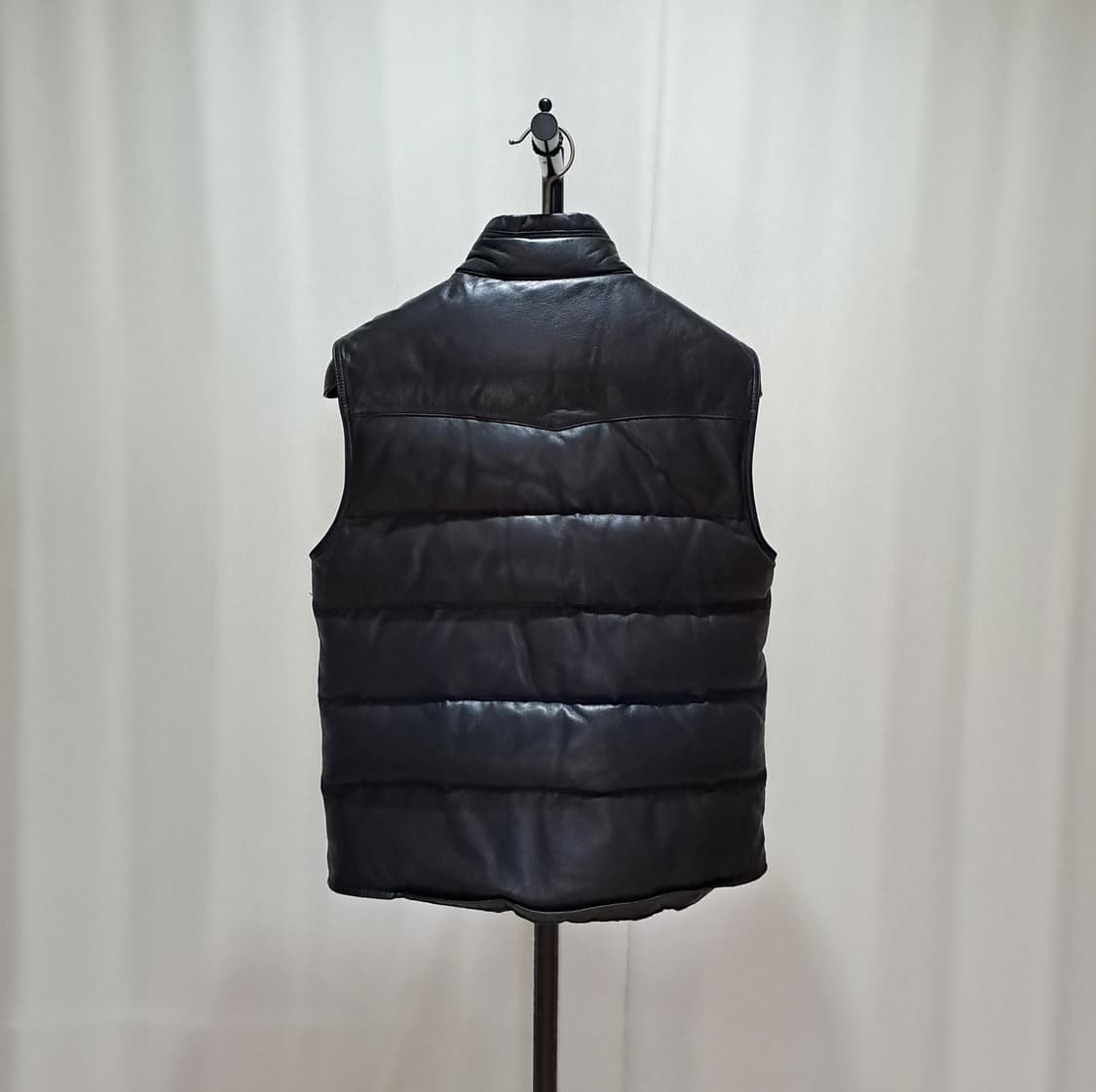 (택포) 양가죽 웨스턴라인 다운 베스트 100 B109 상품이미지3