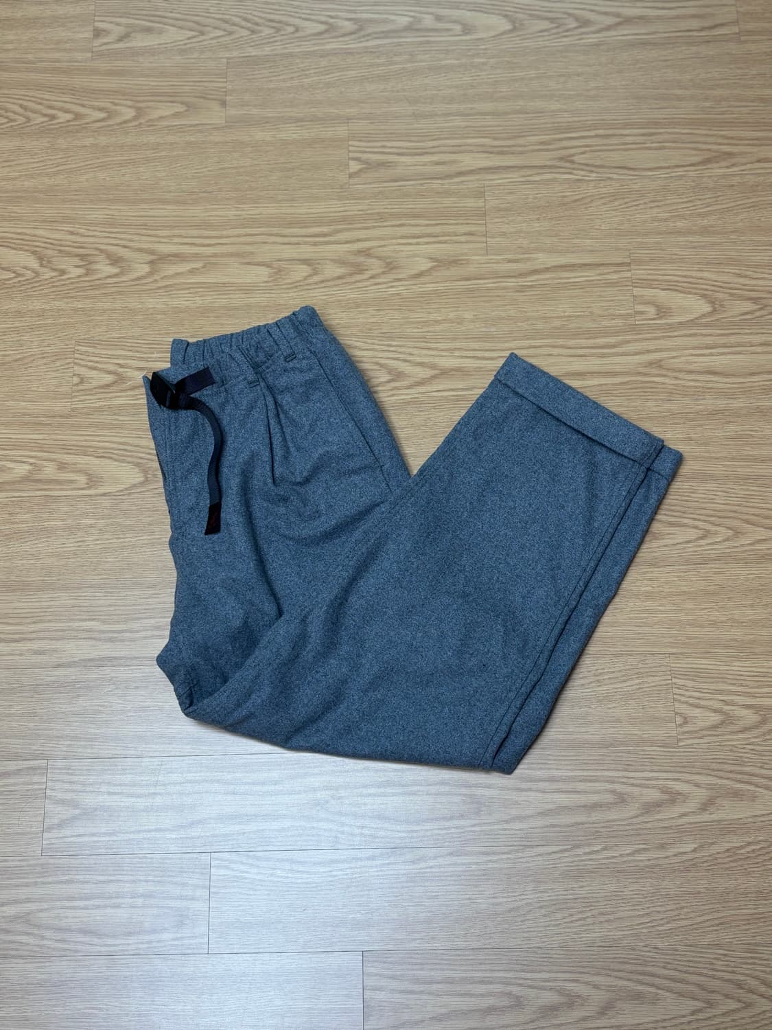 그라미치 울 팬츠 바지 그레이 M 상품이미지1