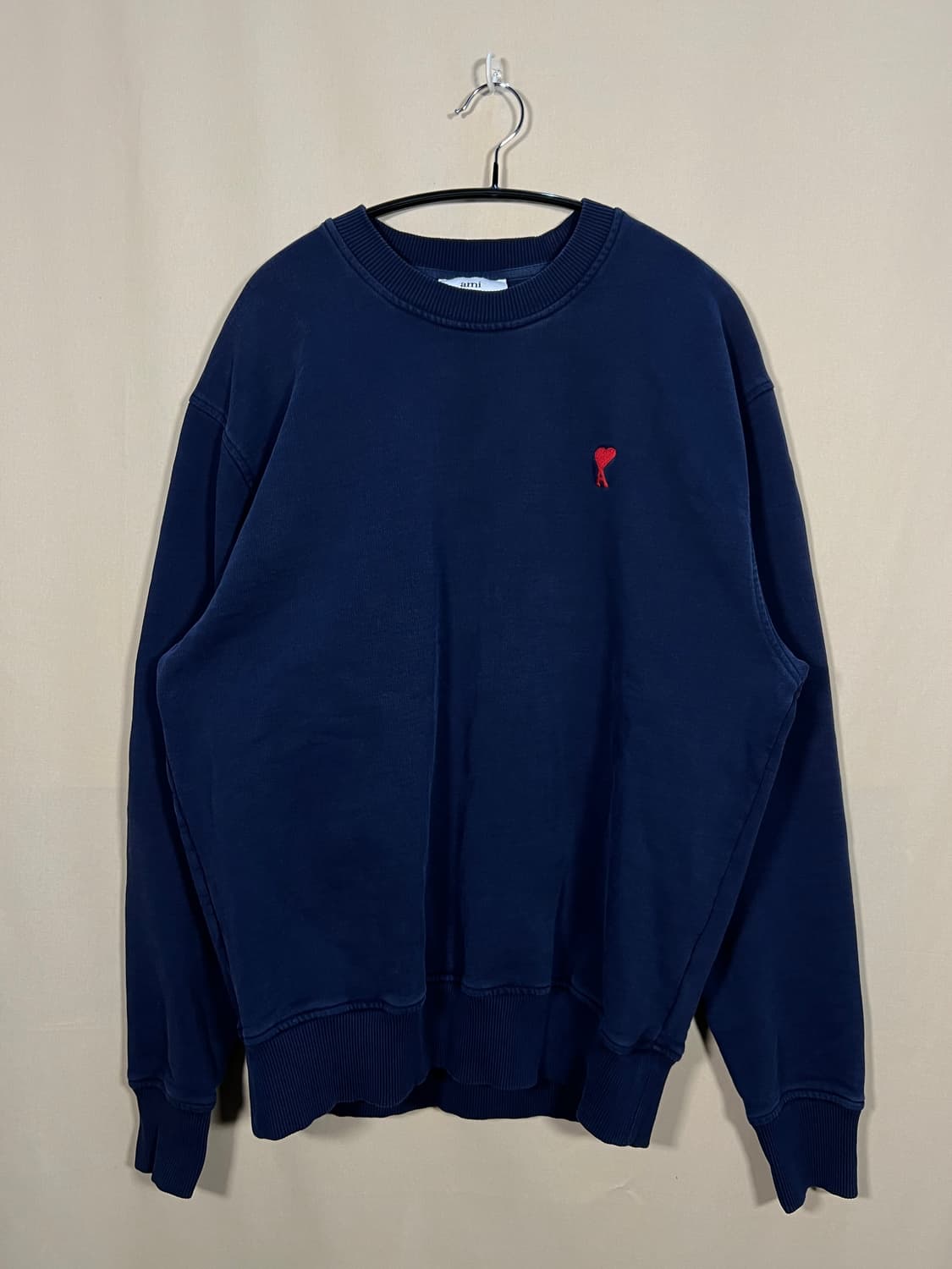 아미 스몰로고 맨투맨 처분  상품이미지1