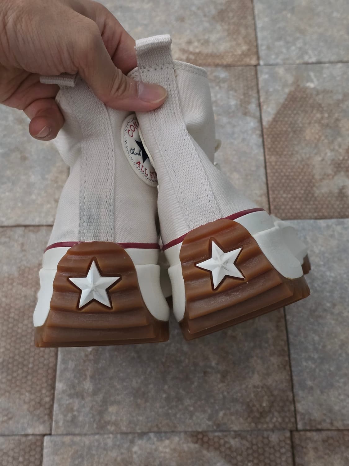 (240)컨버스 런스타 하이크 하이 파치먼트 상품이미지9