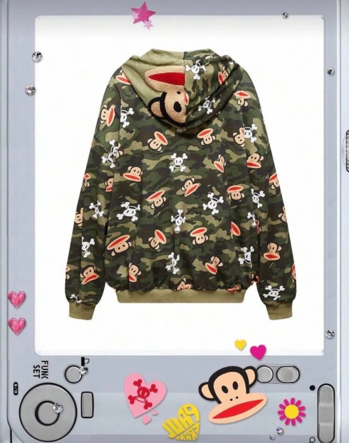 폴프랭크 후드집업 상품이미지1