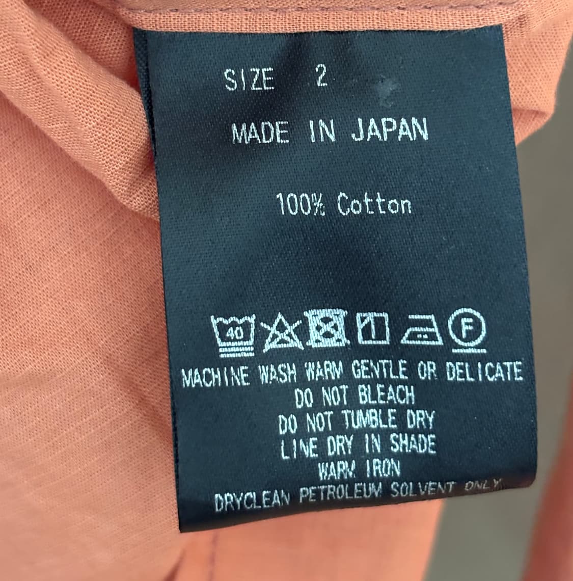 [새상품] 마카웨어 마카 오렌지 여름 린넨 셔츠 상품이미지9