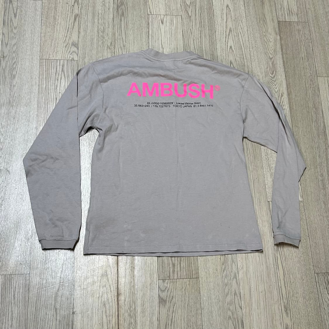 앰부쉬 일본 정품 티셔츠 2사이즈 95-100 상품이미지2