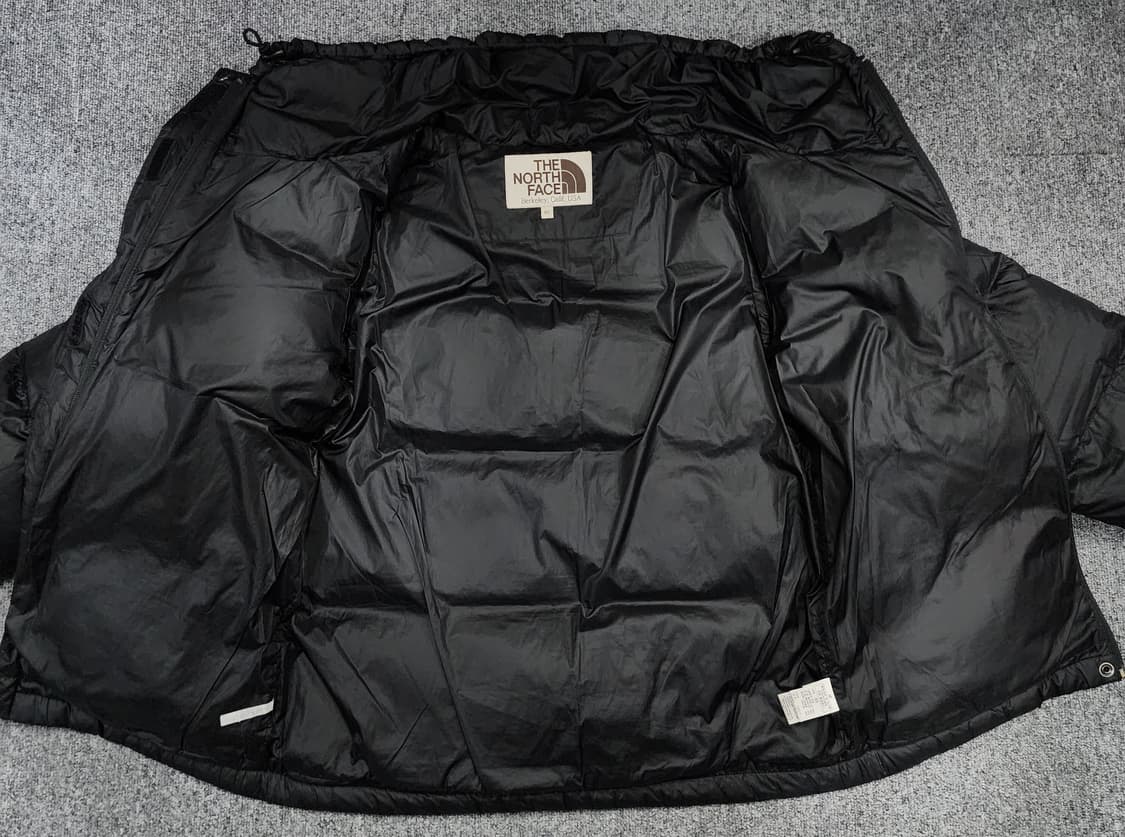 노스페이스 700 구스 패딩 블랙 숏패딩 85(여성M) 상품이미지3