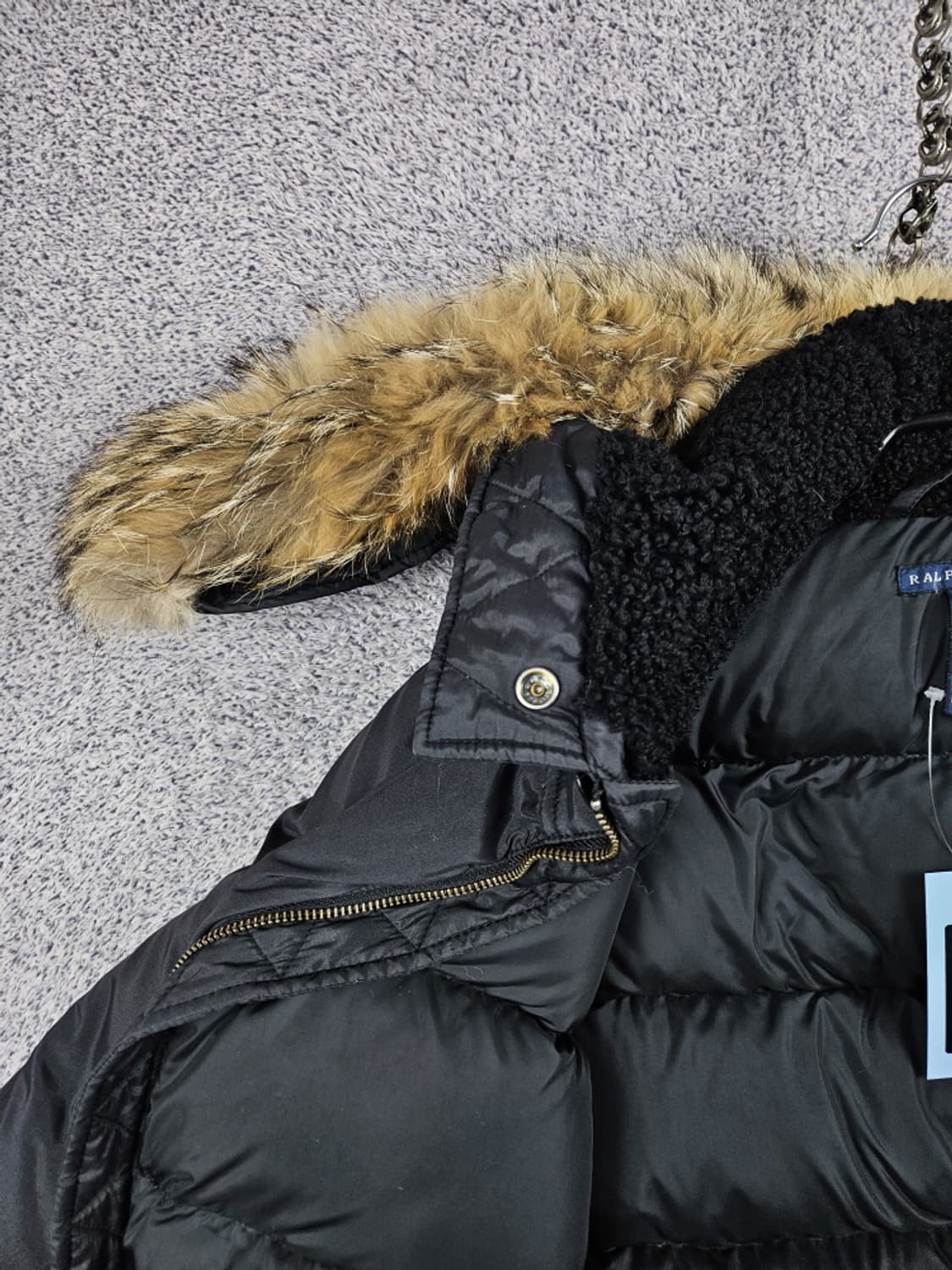 폴로랄프로렌 밀리터리 멀티포켓 퍼후드 패딩 자켓 (M) / 10457 상품이미지10