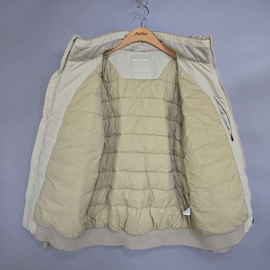 디스커버리(discovery) 플리스 오리털 패딩 자켓 105 상품이미지5