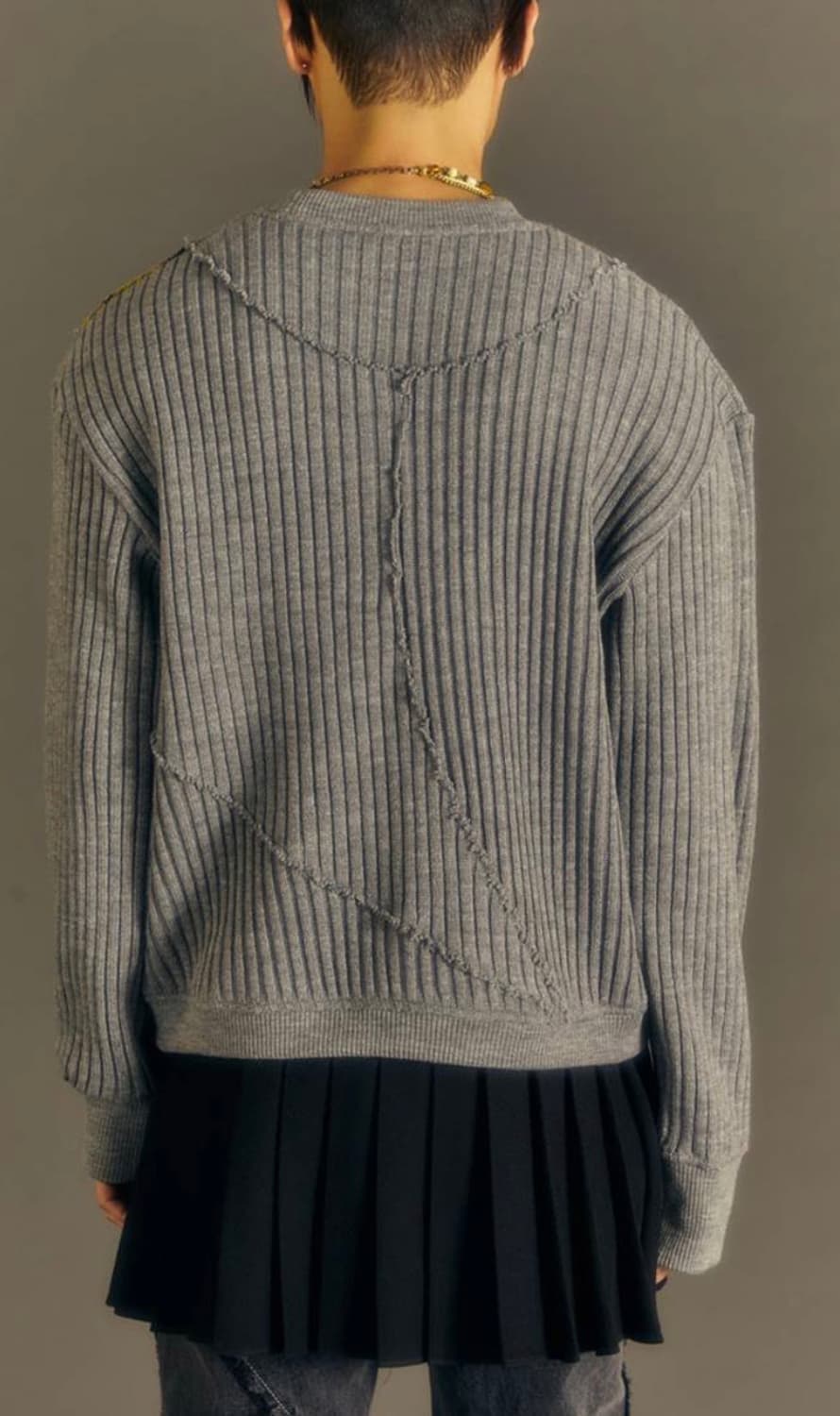 앤더슨벨 노르딕 크루넥 스웨터 니트 L 상품이미지3