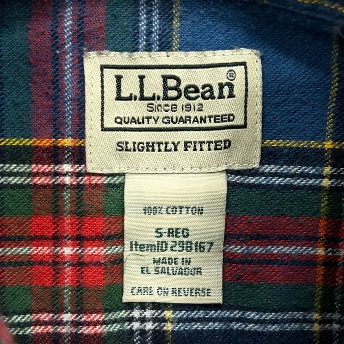 엘엘빈 플란넬 체크셔츠 v2439 상품이미지6