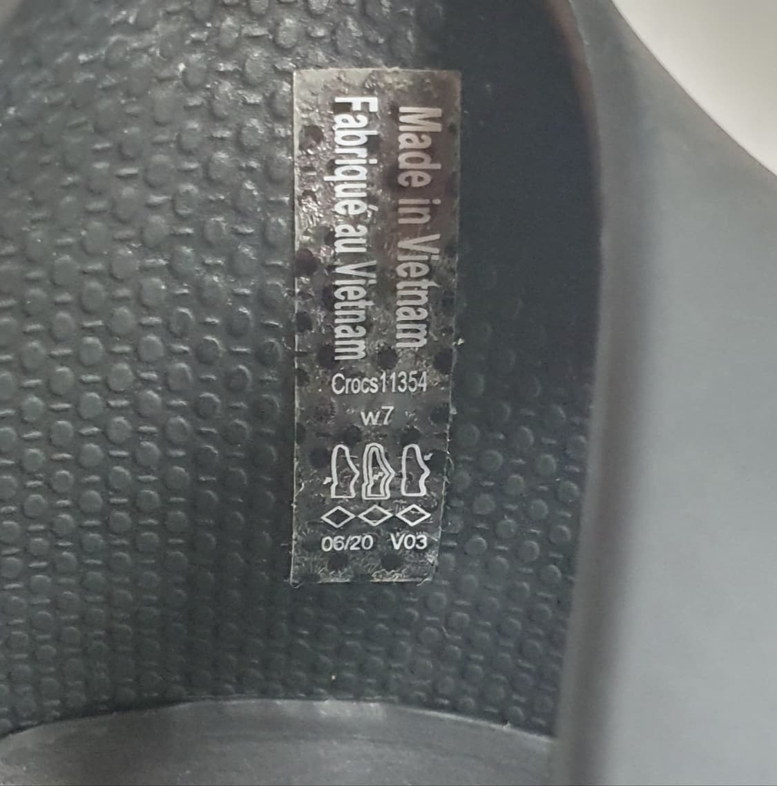 240mm 크록스 섹시 플립 샌들 블랙 W7 상품이미지10