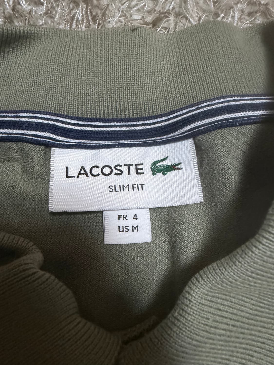 [4] 라코스테 슬림핏 반팔 카라티 상품이미지3
