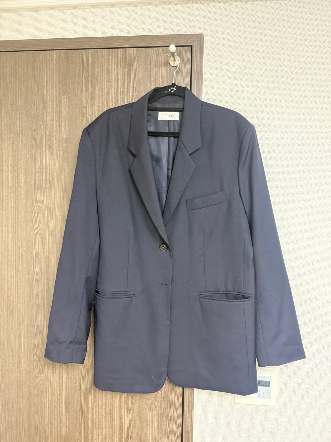 에토스 베이직 자켓 네이비 상품이미지2