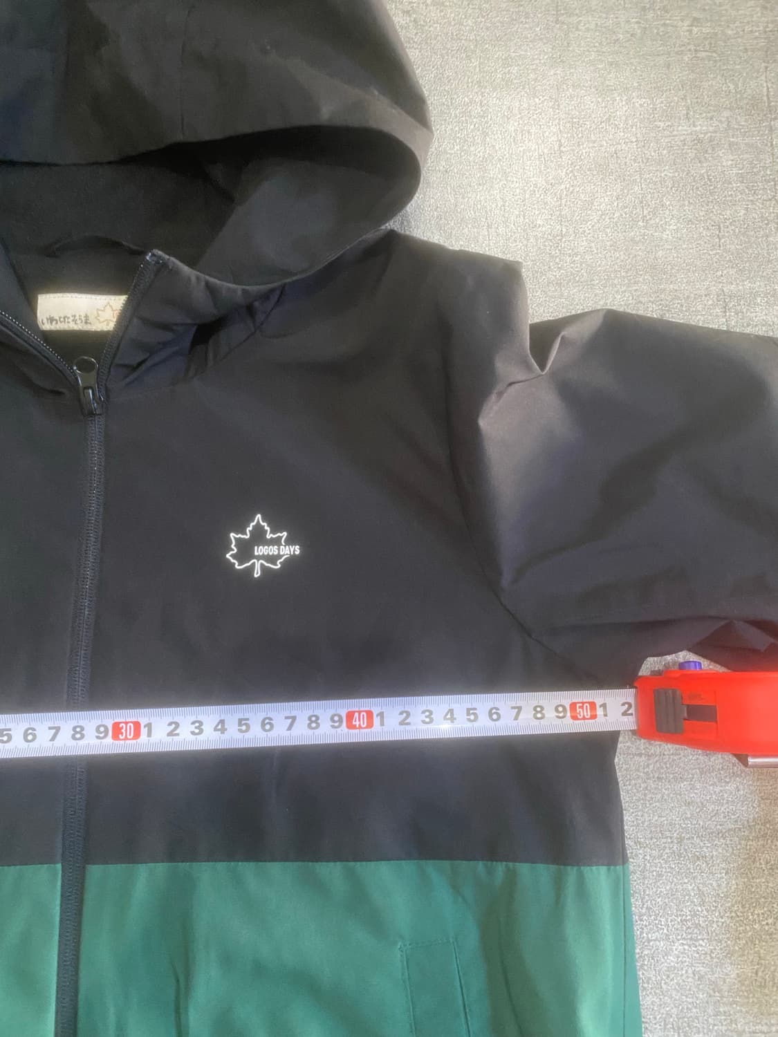 일본빈티지 Logosdays 올드스쿨아메카지스트릿 배색 바람막이자켓 상품이미지2