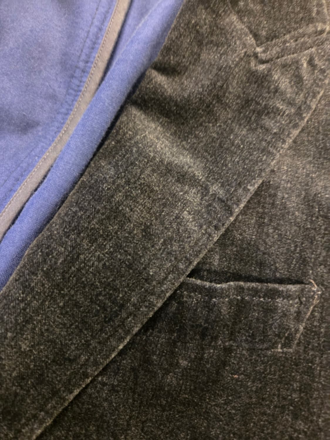 아르마니 꼴레지오니 벨루어자켓 상품이미지4