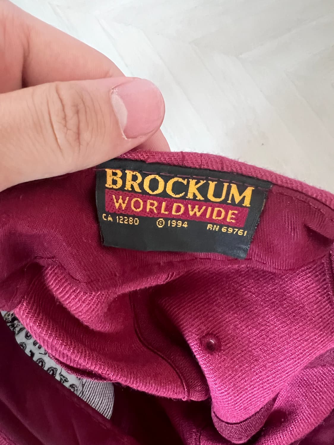 90s 롤링스톤즈 부두라운지 캡 상품이미지3