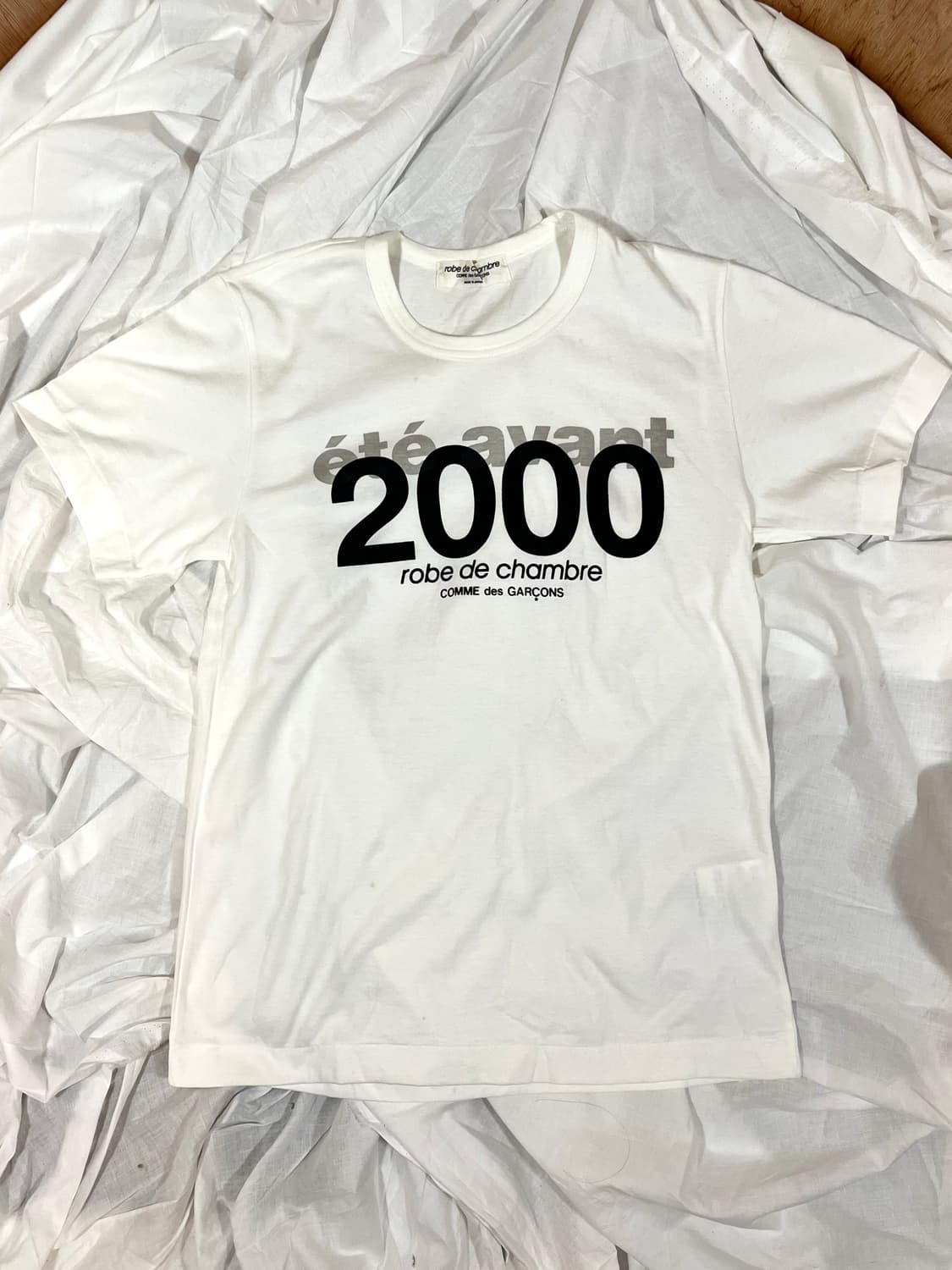 로브 드 샹브르 꼼데가르송 에떼 아방 2000 티셔츠 상품이미지1